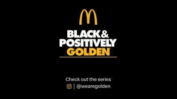 mcdonald's black and positively golden.